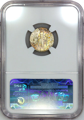 1951 Roosevelt Dime - NGC MS 65 FT (Full Torch)