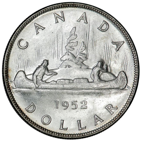 1952 NWL Canada Silver Dollar KM.46 - Gem Brilliant Uncirculated
