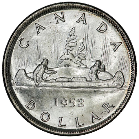 1952 Canada Silver Dollar KM.46 - Gem Brilliant Uncirculated
