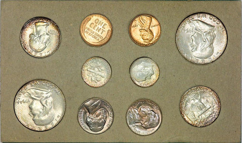Original 1954 P-D-S U.S. Mint Double Mint Set - Gem Brilliant Uncirculated