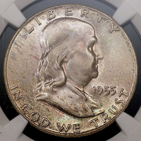 1955 Franklin Half Dollar - MS 66 / Registry Ready