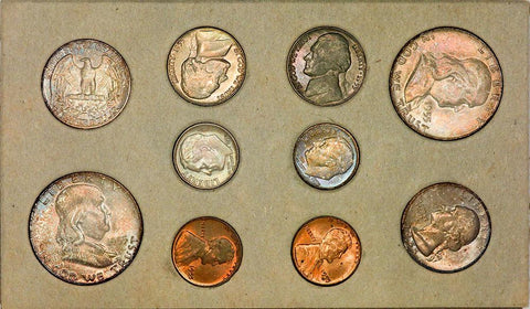 Original 1955 P-D-S U.S. Mint Double Mint Set - Gem Brilliant Uncirculated