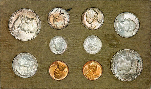 Original 1956 P-D U.S. Mint Double Mint Set - Gem Brilliant Uncirculated