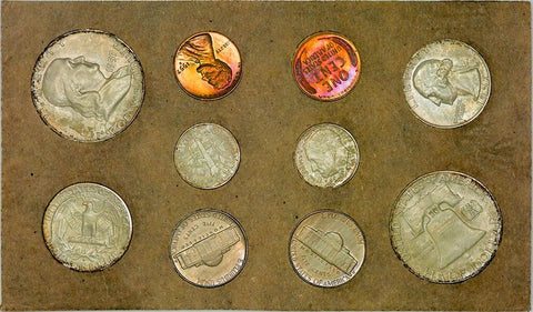 Original 1957 P-D U.S. Mint Double Mint Set - Gem Brilliant Uncirculated