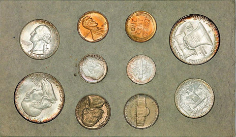 Original 1958 P-D U.S. Mint Double Mint Set - Gem Brilliant Uncirculated