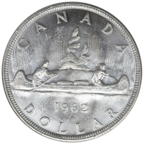 1962 Canadian Silver Dollar KM.54 - PQ Brilliant Uncirculated