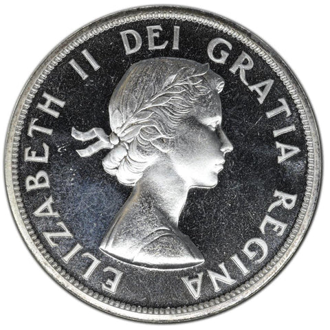 1963 Canadian Silver Dollar KM.54 - Proof-like