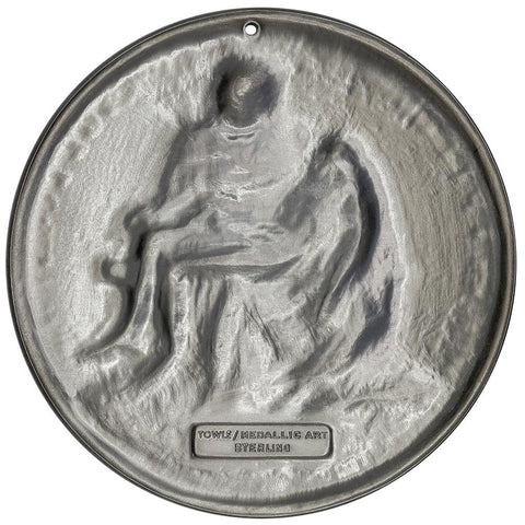1964 Towel/Medallic Art Sterling Michelangelo's Pieta Medallion - 63.5mm