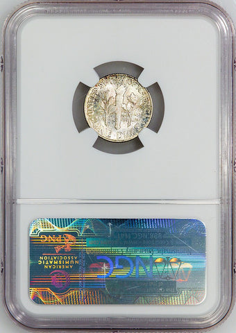 1964 Roosevelt Dime - NGC MS 65