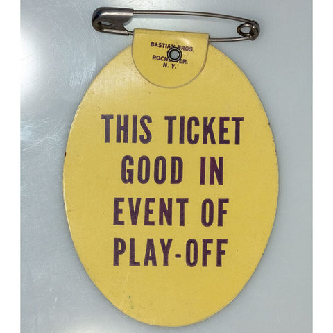 1965 Masters Tournament Badge/Ticket Augusta National Jack Nicklaus