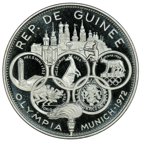1969 Equatorial Guinea Proof Silver 500 Francs KM.15- Gem Proof in OGP