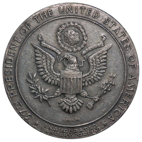 1969 .999 Silver Medallic Art Co. Nixon Inauguration Medal 4.8 toz