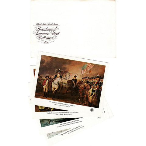 1976 13c-32c Scott #1686-89 American Bicentennial Set of 4 Souvenir Sheets - MNH