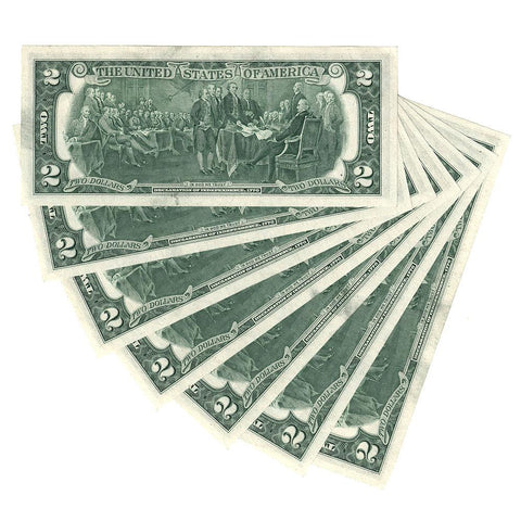 6 Consecutive 1976 Federal Reserve Richmond Star Notes Fr. 1935-E* - Uncirculated