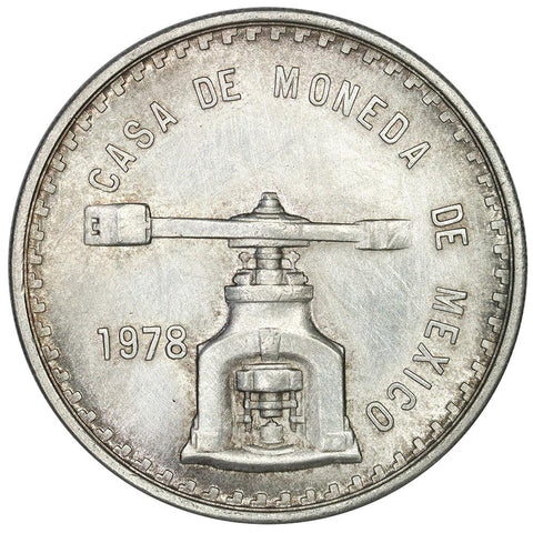 1978-MO Mexico Silver Onza KM. 49 - About Uncirculated