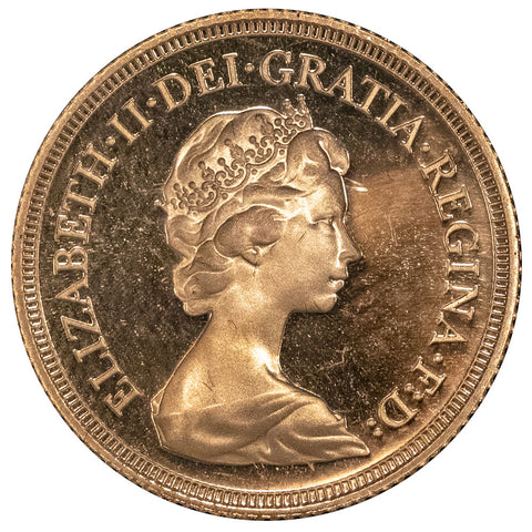 1979 Great Britain Elizabeth II Proof Gold Sovereign KM. 919 - Gem Proof in Box