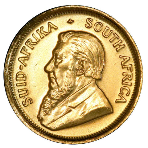 1981 South Africa 10th Ounce Gold Krugerrand KM.105 - Gem Brilliant Uncirculated