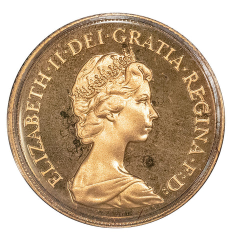 1981 Great Britain Elizabeth II Proof Gold Sovereign KM. 919 - Gem Proof in Box w/ COA
