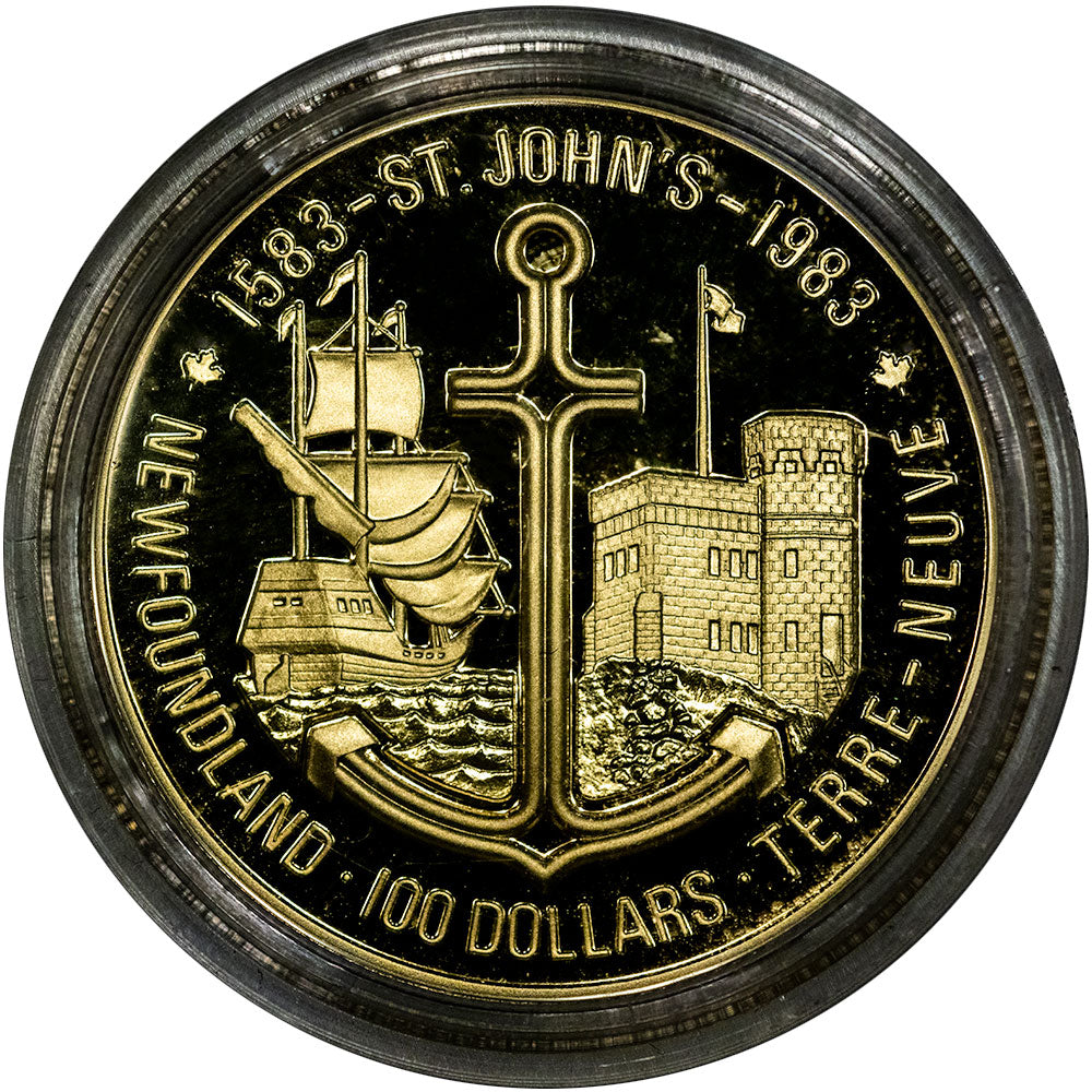 1983年 カナダ ドル 　記念 カナダ 1ドル(エドモンド夏季 ユニバーシアード大会) プルーフ銀貨