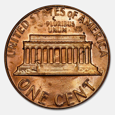 1983 Doubled Die Reverse Lincoln Memorial Cent ~ FS-801