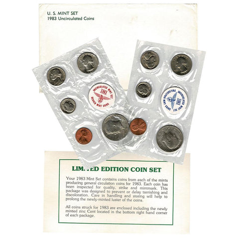 1983 P & D "Mint Sets" - Numismatic News Issued Sets