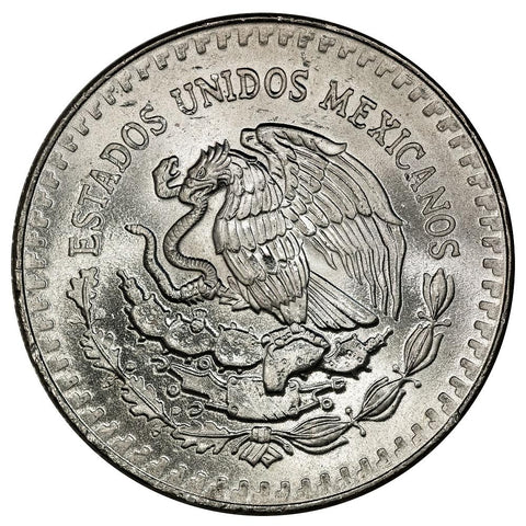 1983 Mexico 1 Onza 1 oz Silver KM.494.1 - Brilliant Uncirculated