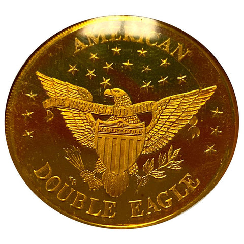 Olde New England Mint 1984 14K Gold Double Eagle (.146toz AGW) - Gem in Original Packaging