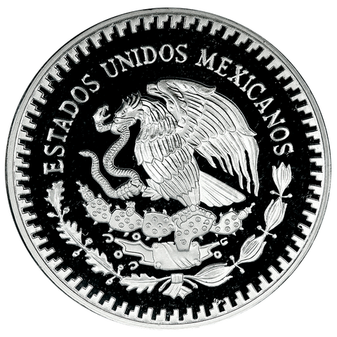 1987 Mexico Proof 1 Onza "Libertad" 1 oz Silver KM.494.1 - Gem Proof in Box/COA