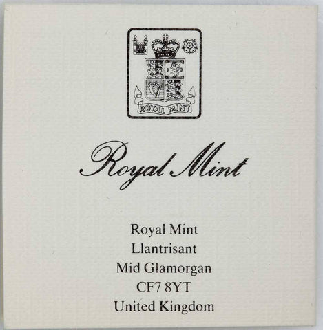 1987 Great Britain Proof Silver 1 Pound in Box w/ COA KM.948a ~ Gem Proof