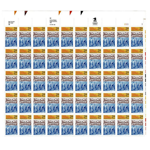 1992 29c Scott #2616 Worlds Columbian Stamp Expo Sheet (50) - MNH