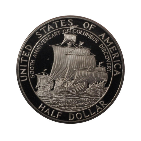 1992 Columbus Quincentenary 2-Coin Proof Set - Gem Proof in OGP w/ COA