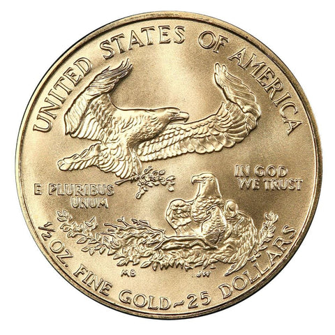 1993 $25 1/4 Oz Quarter Ounce Gold Eagle - Gem Uncirculated