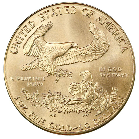 1993 $50 1 Oz One Ounce Gold Eagle - Gem Uncirculated