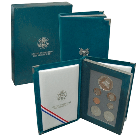 1995 U.S. Mint Prestige Proof Sets in Original Government Packaging on Special
