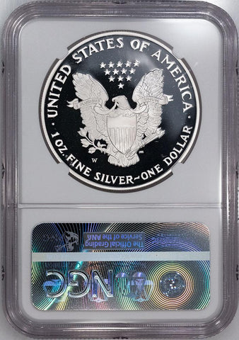 1995-W Proof American Silver Eagle in NGC PF 69 Ultra Cameo