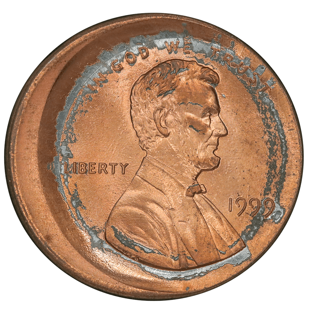 1999 Lincoln Cent - Major Broadstrike - Gem Brilliant