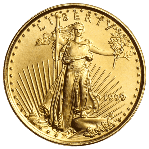 Back-Date $10 American Gold Eagles 1/4 oz - Date of Our Choice