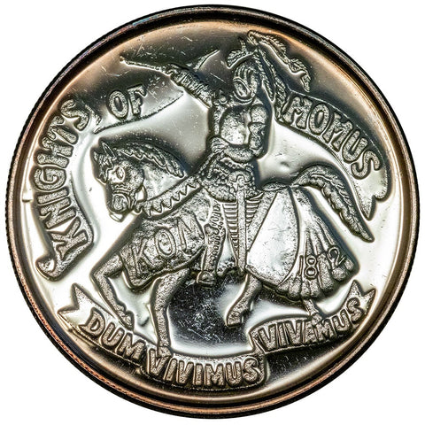 1999 Knights of Momus Mardi Gras 1 oz .999 Silver Doubloon - Gem