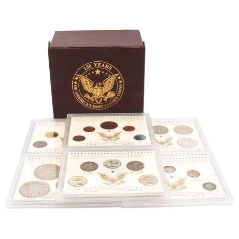 150 Years of America's Most Famous Coins Set