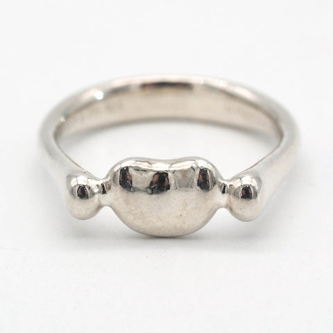 Tiffany & Co. Sterling Silver Peretti Bean Ring