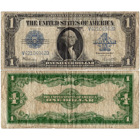 1923 $1 Large-Size Silver Certificate Fr. 237 ~ Very Good