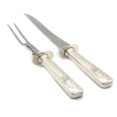 Whiting X-Large Madam-Jumel Sterling Silver Carving Set