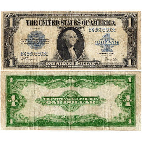 1923 $1 Large-Size Silver Certificate Fr. 238 ~ Fine