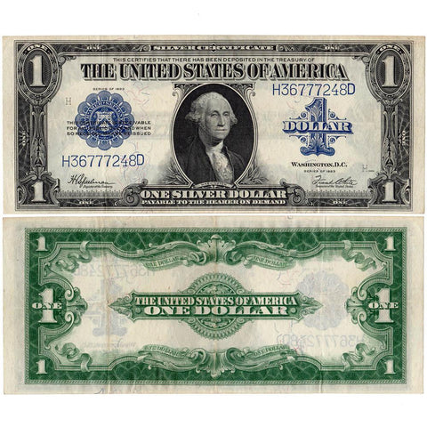 1923 $1 Large-Size Silver Certificate Fr. 237 ~ Very Fine