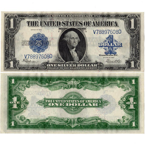 1923 $1 U.S. Large Size Silver Certificates Fr. 237 - Ch. Very Fine