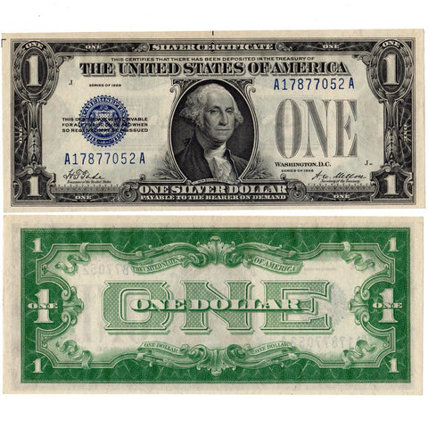 1928 $1 Silver Certificate "Funny Back" Fr.1600 - Uncirculated