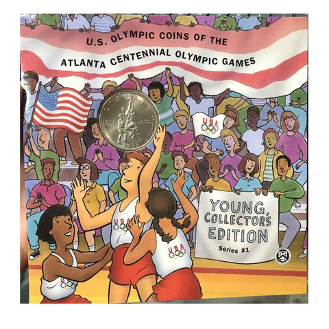 1995 US Olympic Coins Of The Atlanta Centennial Games Young Collectors Half Dollar Set