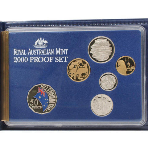 2000 Royal Australian Mint Proof Set - Gem Proof in OGP