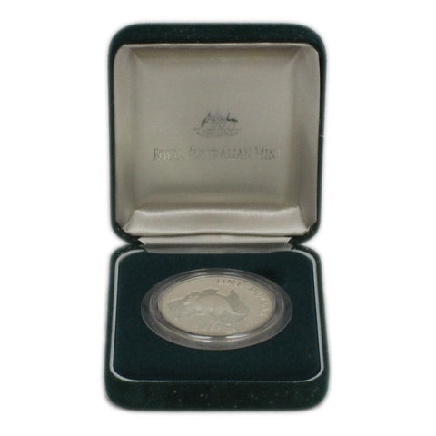 2000 $1 Australian Silver Roo Proof Coin - Gem Proof in OGP