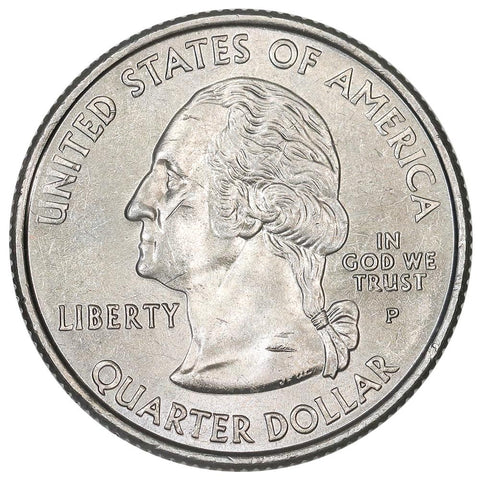 2001-P Kentucky State Quarter - Retained Cud/Die Break - Uncirculated